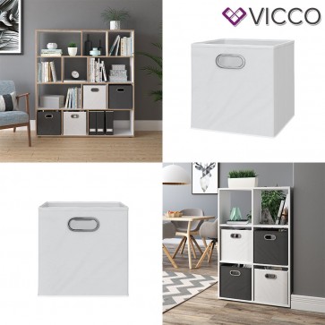 VICCO Faltbox 2er Set weiß