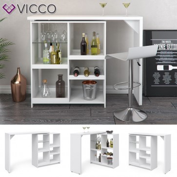 VICCO Bartisch VEGA weiß