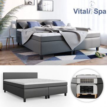 VitaliSpa Boxspringbett "Philly" 180x200 cm