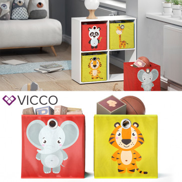 VICCO Faltbox Elefant Tiger