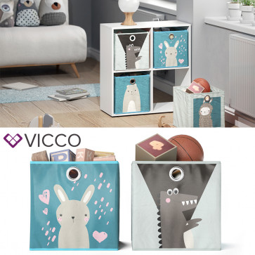 VICCO Faltbox Hase Krokodil