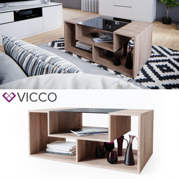 VICCO Couchtisch Gabriel Sonoma Eiche