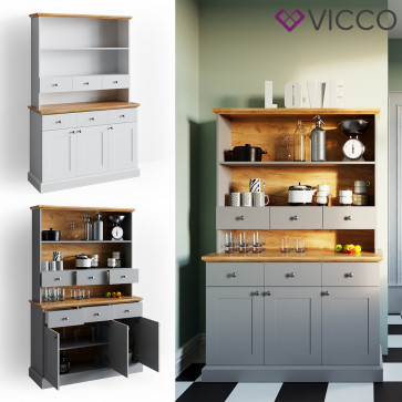 VICCO Küchenschrank CAMBRIDGE