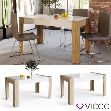 VICCO Esszimmertisch MAGNUS 140 x 80 cm