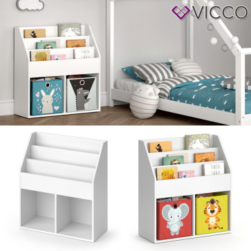 VICCO Kinderregal LUIGI weiß