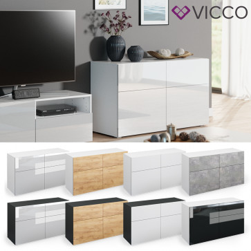 VICCO Sideboard COMPO 2 Türen 2 Schubladen