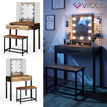 VICCO Design Schminktisch Fyrk