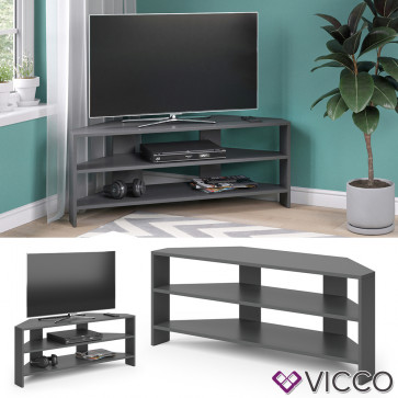 Vicco Lowboard Fernsehschrank Sideboard Pit TV-Fernsehtisch Anthrazit Ablage