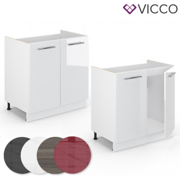 VICCO Spülenunterschrank 80cm FAME-LINE 