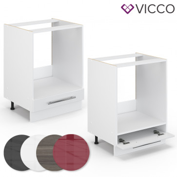 VICCO Herdumbauschrank 60cm FAME-LINE 