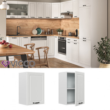 Vicco Hängeschrank 40 cm Weiß Küchenschrank Hängeschrank Küchenzeile R-Line