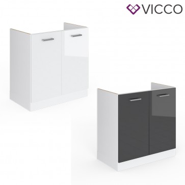 VICCO Spülenunterschrank 80 cm R-Line