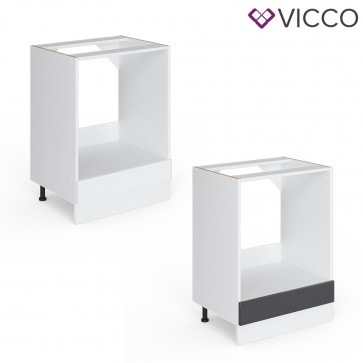 VICCO Herdumbauschrank 60 cm R-Line