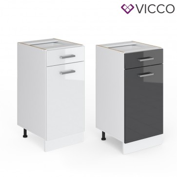 VICCO Schubunterschrank 40 cm R-Line