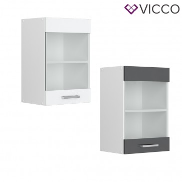 VICCO Hängeglasschrank 40 cm R-Line