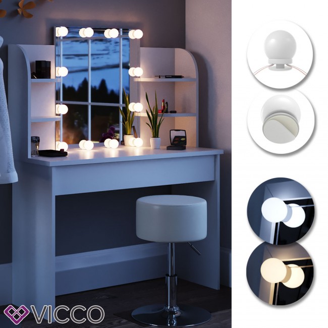 Led Beleuchtung Schminktisch Frisiertsich Lichter Fur Make Up