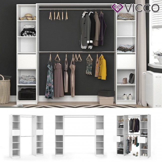 Vicco Kleiderschrank Visit Xl