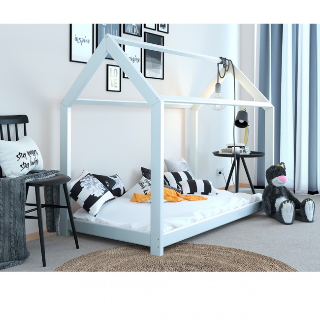 Vitalispa Hausbett Wiki 90x200cm Holz Weiss