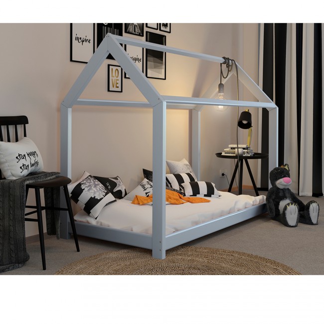 Vitalispa Hausbett Wiki 90x200cm Holz Weiss