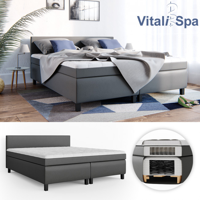 Vitalispa Boxspringbett Philly 180x200 Cm