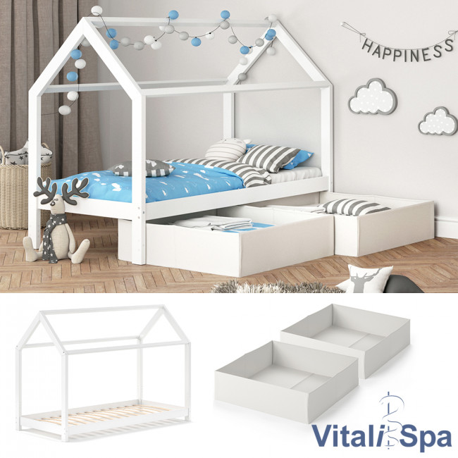 Vitalispa Hausbett Wiki Mdf Faltboxen Weiss