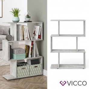 VICCO Raumteiler LEVIO klein Beton Optik