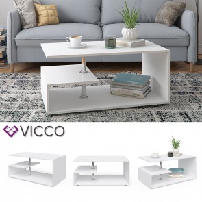 VICCO Couchtisch GUILLERMO Weiß