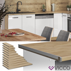 Vicco Küchenarbeitsplatte R-Line Anthrazit 45 cm