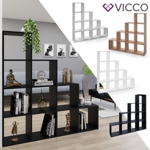 Vicco Treppenregal mit 10 Fächern