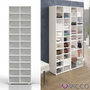 VICCO Schuhschrank PARIS Weiß