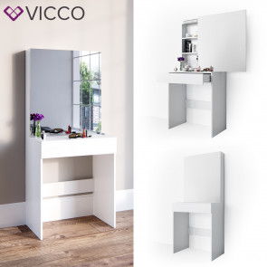 Vicco Schminktisch Melle Weiß 68 x 155 cm Schlafzimmer