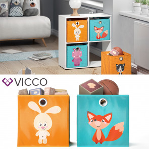 VICCO Faltbox Hase Nilpferd