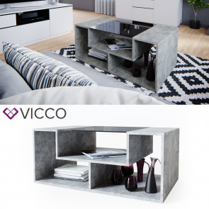 VICCO Couchtisch Gabriel Beton