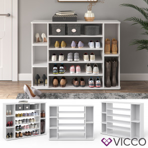 Vicco Schuhschrank Levin weiß