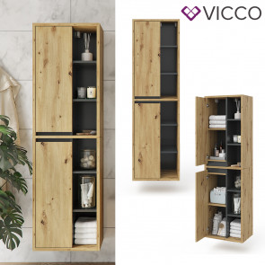 Vicco Badschrank Viola Hängeschrank Eiche