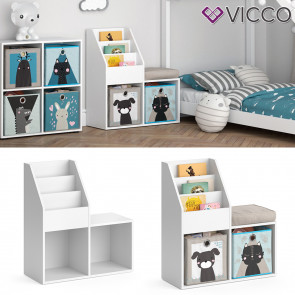 Vicco Kinderregal Luigi mini weiß