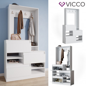 Vicco Flurgarderobe Schuhschrank Flurkommode Evia Flurmöbel Schuhregal Kommode