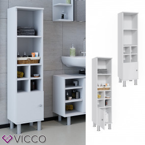 Vicco Badschrank Fynn Midischrank Weiß