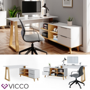 VICCO Schreibtisch Neptune XXL