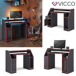 Vicco Computertisch PC-Tisch Gamingtisch Joel Klein Schreibtisch Büromöbel