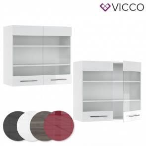 VICCO Hängeglasschrank 80cm FAME-LINE 