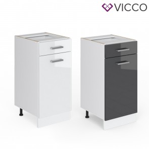 VICCO Schubunterschrank 40 cm R-Line